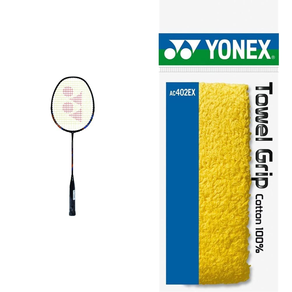 Yonex Nanoray Light 18i Graphite Badminton Racquet with Free Full Cover (77 Grams, 30 Lbs Tension, Black)