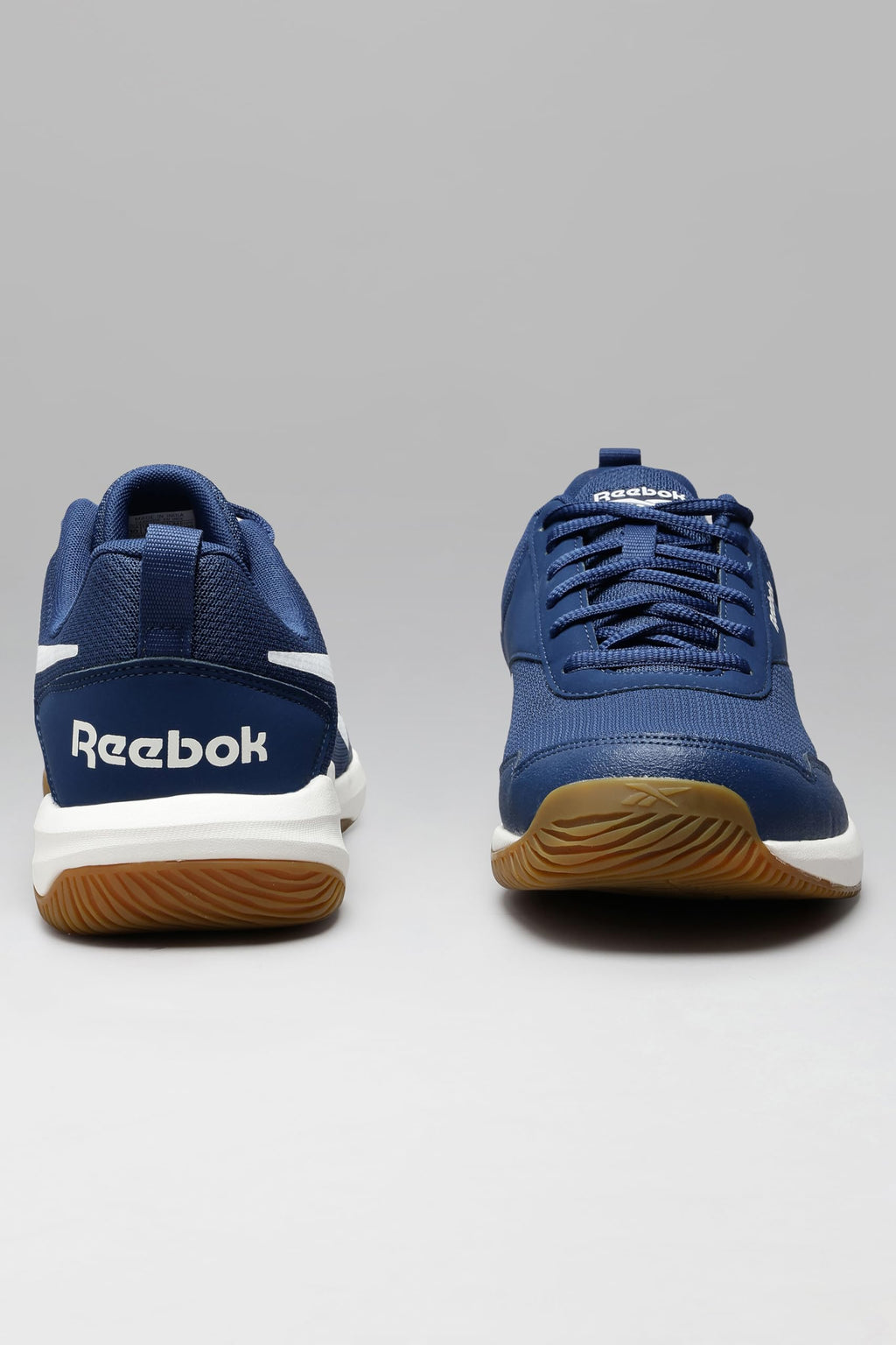 Reebok Men's Badminton Shoes Cushioned Non-Marking Indoor Sports Shoes for Men | Lightweight Flexible Court Shoe | Badminton, Tennis & Indoor Sports | Courtflex M