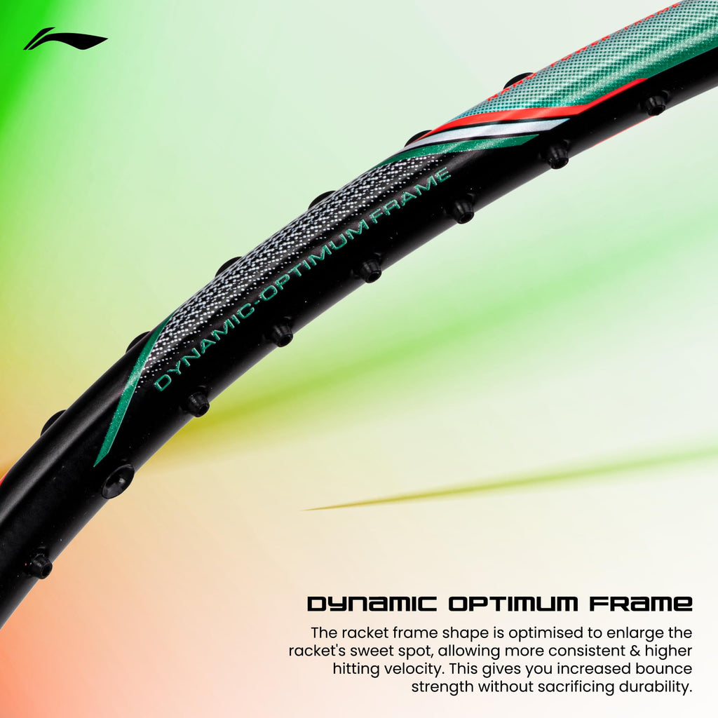 Li-Ning G-Force 5k Superlite Badminton Racket with Full Cover | 78 Grams | Max Tension : ≤30 lbs | Enhanced Control, Fast Swing Speed & Aero Frame Tech