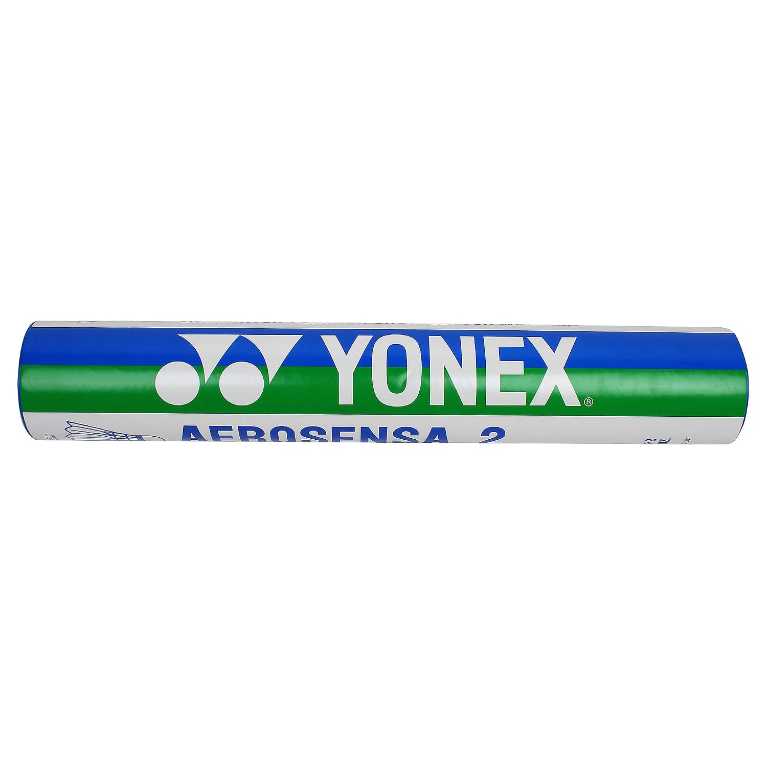 Yonex Aerosensa 2 Feather Badminton Shuttlecocks (White, Medium Speed) | Real Goose Feathers | Solid Cork | Pack of 12
