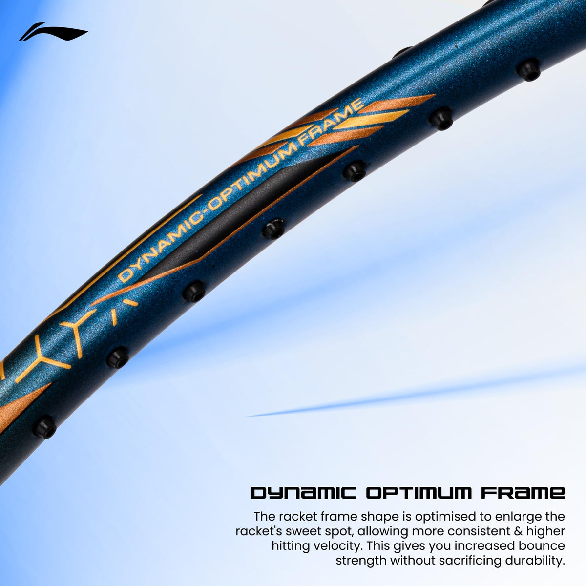 Li-Ning G-Force 5k Superlite Badminton Racket with Full Cover | 78 Grams | Max Tension : ≤30 lbs | Enhanced Control, Fast Swing Speed & Aero Frame Tech