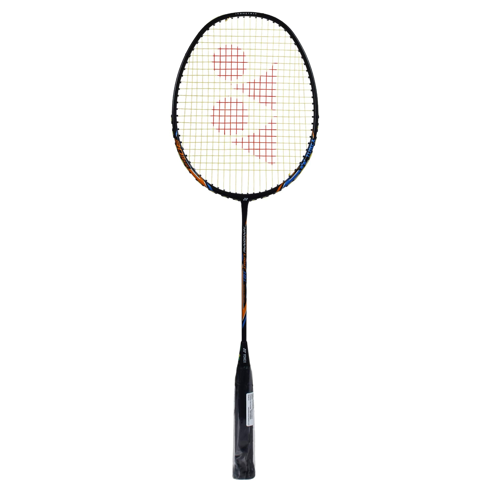Yonex Nanoray Light 18i Graphite Badminton Racquet with Free Full Cover (77 Grams, 30 Lbs Tension, Black)