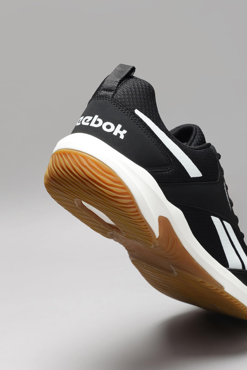 Reebok Men's Badminton Shoes Cushioned Non-Marking Indoor Sports Shoes for Men | Lightweight Flexible Court Shoe | Badminton, Tennis & Indoor Sports | Courtflex M
