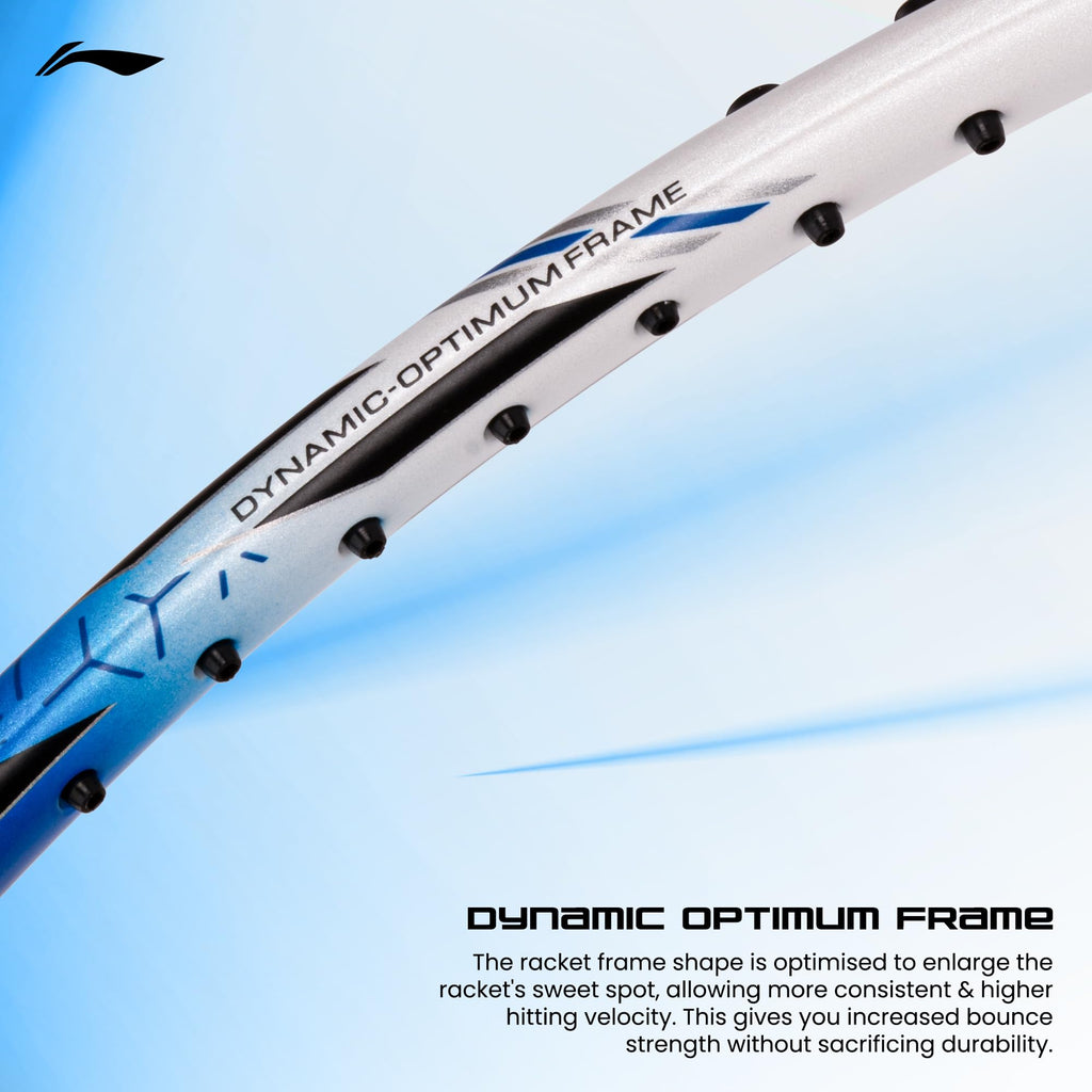 Li-Ning G-Force 5k Superlite Badminton Racket with Full Cover | 78 Grams | Max Tension : ≤30 lbs | Enhanced Control, Fast Swing Speed & Aero Frame Tech