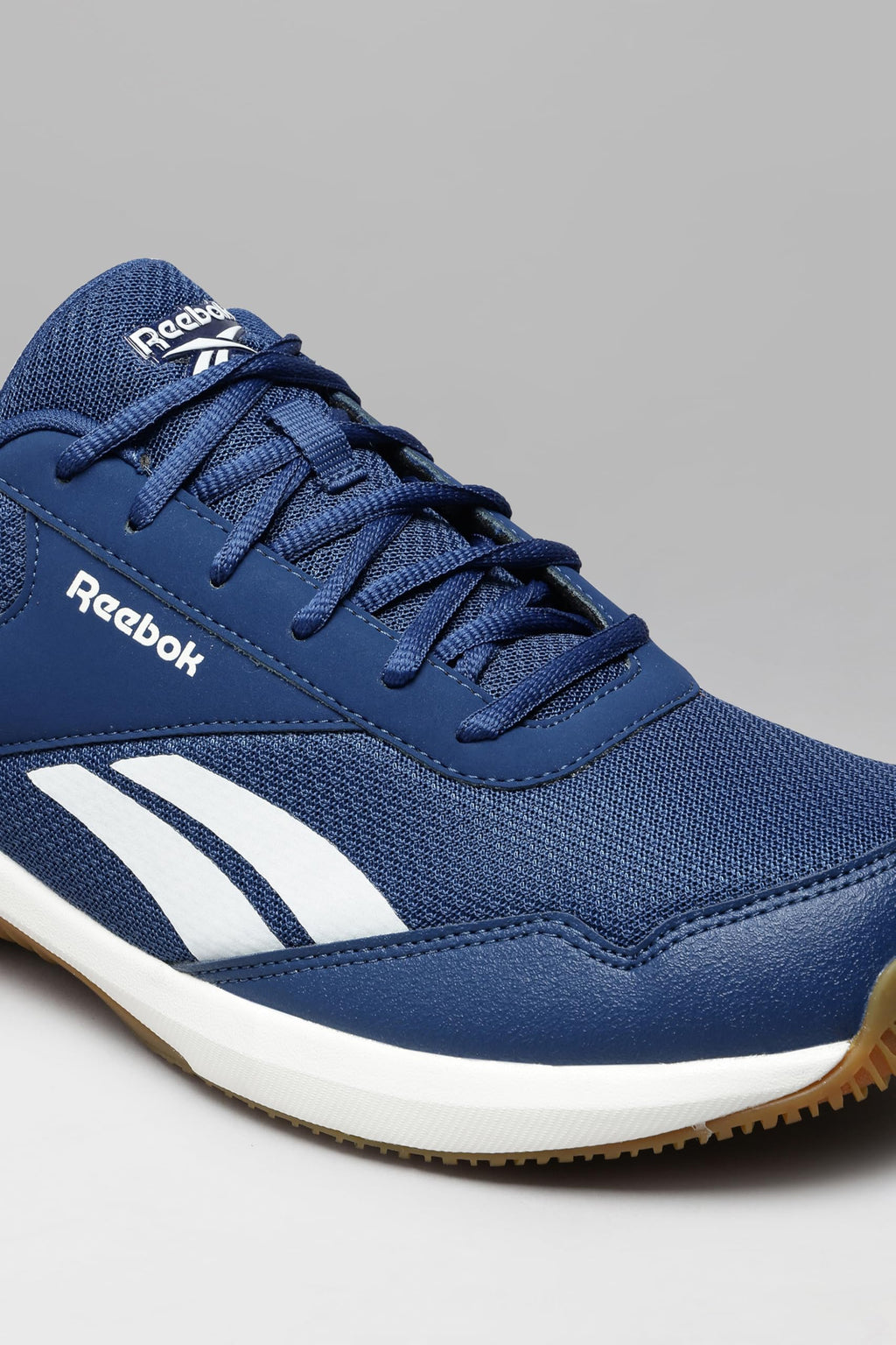 Reebok Men's Badminton Shoes Cushioned Non-Marking Indoor Sports Shoes for Men | Lightweight Flexible Court Shoe | Badminton, Tennis & Indoor Sports | Courtflex M