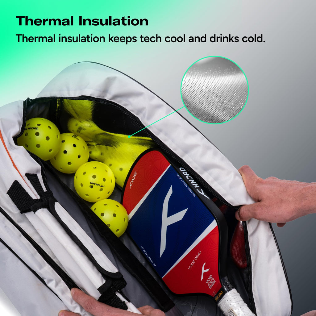 HUNDRED Pickle Pack Pickleball Kit Bag | Spacious Paddle Sports Kit Bag with Large Compartment for Paddles, Shoes & Gear – Ideal for Sports, Gym & Travel | Unisex Design