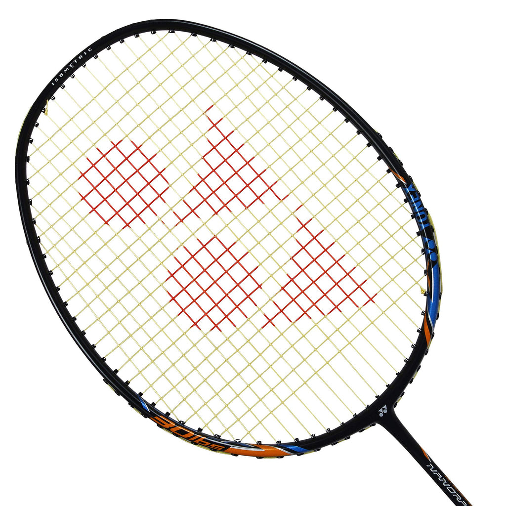 Yonex Nanoray Light 18i Graphite Badminton Racquet with Free Full Cover (77 Grams, 30 Lbs Tension, Black)