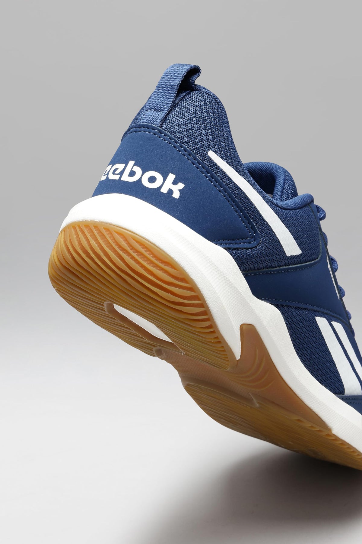 Reebok Men's Badminton Shoes Cushioned Non-Marking Indoor Sports Shoes for Men | Lightweight Flexible Court Shoe | Badminton, Tennis & Indoor Sports | Courtflex M