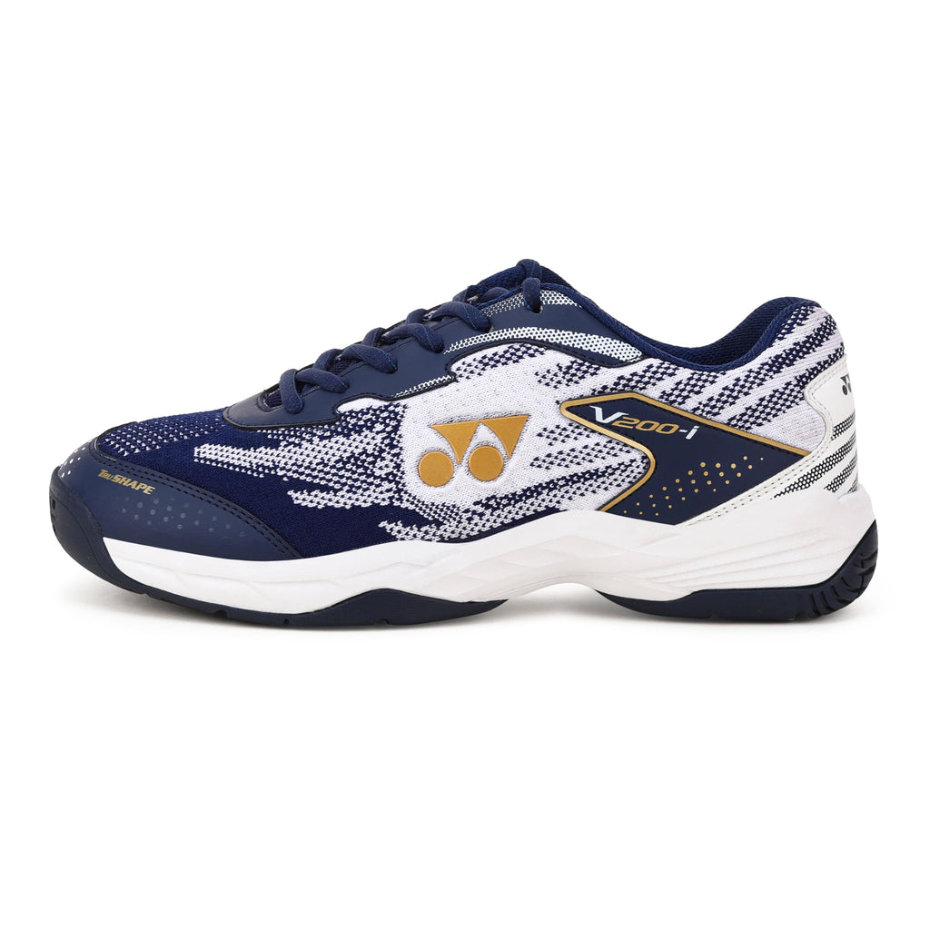 YONEX V200-i Men’s Badminton Shoes | Non-Marking Rubber Sole | Lightweight and Breathable Indoor Court Shoes | High Grip and Stability