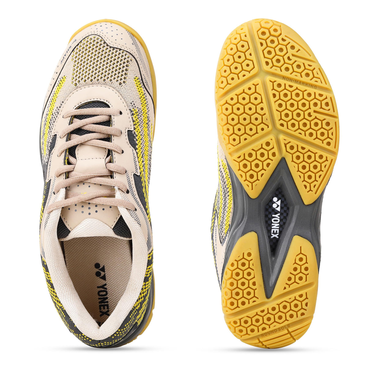 YONEX V200-i Men’s Badminton Shoes | Non-Marking Rubber Sole | Lightweight and Breathable Indoor Court Shoes | High Grip and Stability